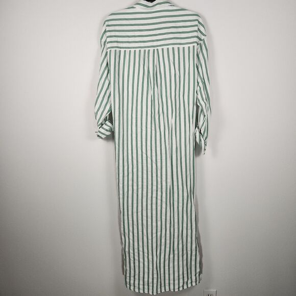 Universal Thread Green and White Striped Maxi Dress - Picture 6 of 10